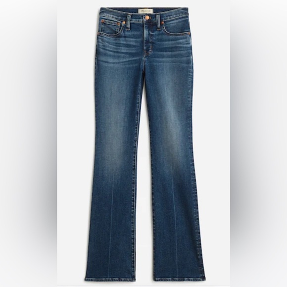 Madewell Kick Out Full-Length Jeans in Devito Wash - Picture 1 of 5